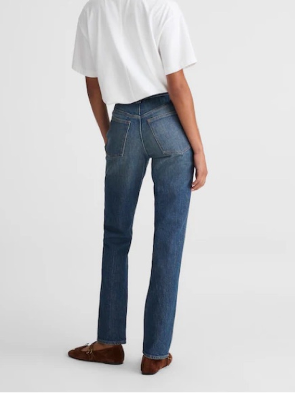 Madewell The Perfect Vintage Straight Leg Jeans Sz 30 - Picture 2 of 8